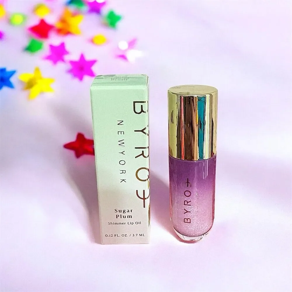 BYROE NEW YORK Sugar Plum Shimmer Lip Oil 0.12 FL OZ New In Box